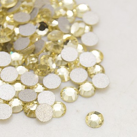 Glass Flat Back Rhinestone RGLA-C002-SS8-213-1