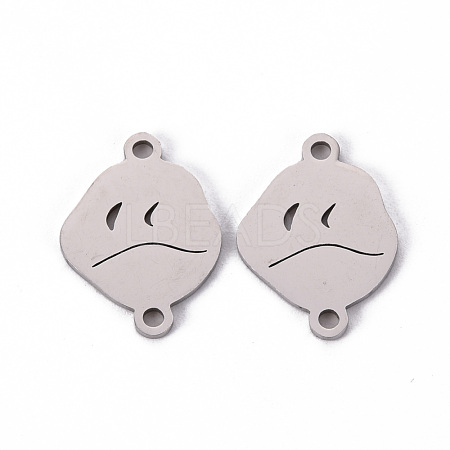 Non-Tarnish 201 Stainless Steel Link Connectors X-STAS-S110-088P-1
