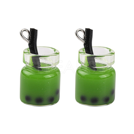 Glass Bottle Pendants CRES-S359-01H-1
