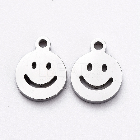 Non-Tarnish 304 Stainless Steel Charms LS-X-STAS-G215-03P-1