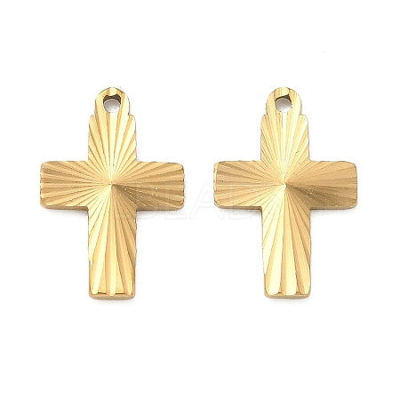 304 Stainless Steel Pendants STAS-C167-08B-G-1