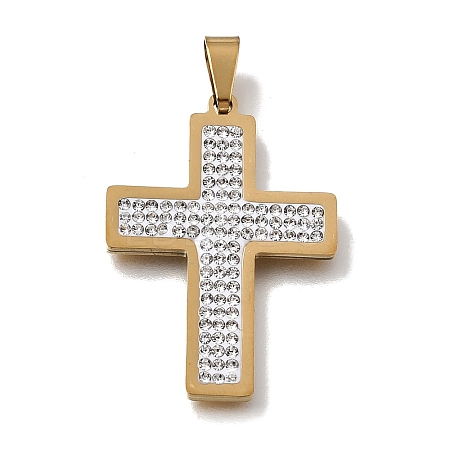 201 Stainless Steel Enamel Pendants SA-CBA5D64-02G-1