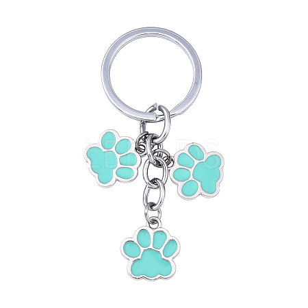 Alloy Enamel Keychains KEYC-YW00198-11-1
