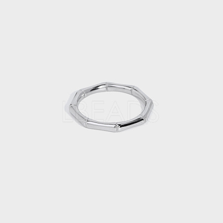 304 Stainless Steel Bamboo Joint Ring GY8845-18-1