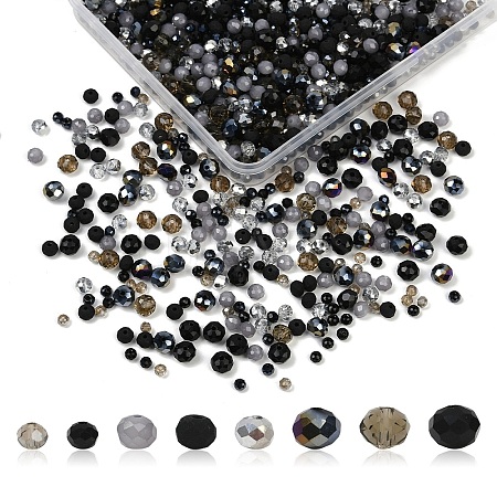 1050Pcs 10 Styles Glass Beads GLAA-YW0004-19A-1