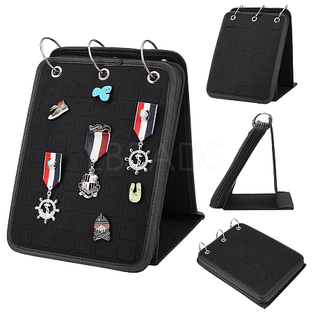 Felt Shoe Charms Collection Binder Book FIND-WH0152-658-1