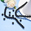Synthetic Black Stone Beads Strands G-G088-10mm-6