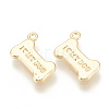 Brass Charms KK-S341-14-1