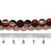 Crackle Glass Beads Strands CCG-C002-8mm-02-4