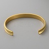 Stainless Steel Open Cuff Bangles BJEW-WH0516-03G-2