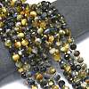 Natural Tiger Eye Beads Strands G-K389-E50-01-2