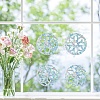 Waterproof PVC Colored Laser Stained Window Film Static Stickers DIY-WH0314-106-7