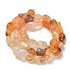 Natural Carnelian Beads Strands G-P497-01E-83-3