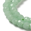 Synthetic Luminous Stone Beads Strands G-C086-01B-07-4