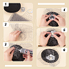 2M Deco Mesh Ribbons SRIB-WH0011-177A-4