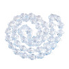 Transparent Glass Beads Strands DGLA-N021-02A-3