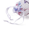 Rectangle Printed Organza Drawstring Bags LS-CON-PW0001-057A-4