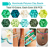 Handmade Polymer Clay Beads CLAY-FH0001-02B-02-6