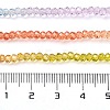 Transparent Painted Glass Beads Strands DGLA-A034-T2mm-A12-3