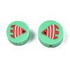 Handmade Polymer Clay Beads CLAY-N007-005-03-2