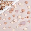 6 Style Opaque Acrylic Beads SACR-CA0001-15-5