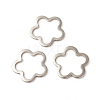 Tarnish Resistant 201 Stainless Steel Linking Rings STAS-F192-004P-1