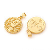 Brass Pendants KK-I672-33K-2