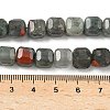 Natural African Bloodstone Beads Strands G-C267-A15-5