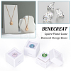 Square Plastic Loose Diamond Storage Boxes CON-WH0095-49A-6