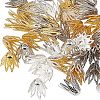 Multi-Petal Brass Bead Caps KK-CA0001-01-3
