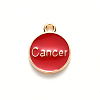 Alloy Enamel Pendants ENAM-S124-01B-07D-3
