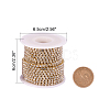 Brass Rhinestone Strass Chains CHC-T001-SS14-01C-4