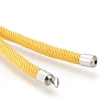 Nylon Twisted Cord Bracelet MAK-M025-120A-2