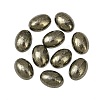 Oval Natural Pyrite Cabochons G-S395-01-1