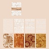 Translucent Parchment Paper Textured Scrapbook Paper Pads Sets DIY-H170-02D-3