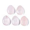 Natural Rose Quartz Pendants G-N0326-74L-1