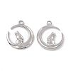 Non-Tarnish 304 Stainless Steel Pendants STAS-K242-01P-1