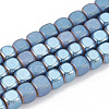 Electroplate Non-magnetic Synthetic Hematite Beads Strands G-N0318-40-A-2