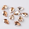 Faceted Teardrop K9 Glass Rhinestone Cabochons RGLA-I001-18x13mm-M-2