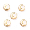Brass Enamel Beads KK-D068-01G-05-RS-1