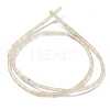 Natural Golden Silk Jade Beads Strands G-B004-A05-2