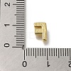 Rack Plating Brass Micro Pave Clear Cubic Zirconia Beads KK-G500-30G-F-3