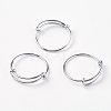 Expandable 304 Stainless Steel Rings X-RJEW-E143-04P-1