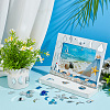 180Pcs 6 Styles  Glass Mosaic Pieces DIY-OC0012-32-5