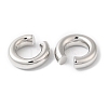 Rack Plating Brass Round Cuff Earrings EJEW-R150-16P-2