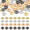 40Pcs 4 Colors Brass Spacer Beads KK-TADJ0001-09C-1