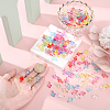 300Pcs Transparent Acrylic Pendants MACR-HY0001-18-3