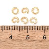 Brass Open Jump Rings KK-G604-08G-20-3