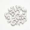 304 Stainless Steel Charms STAS-T015-08-1