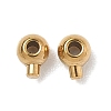 304 Stainless Steel Crimp Beads X-STAS-G361-02G-1